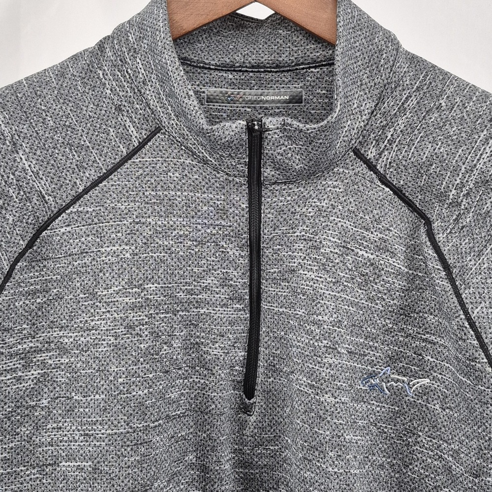 Greg Norman MicroFleece 1/4 Zip Performance Pullover Mens Size XL/TG Golf‎